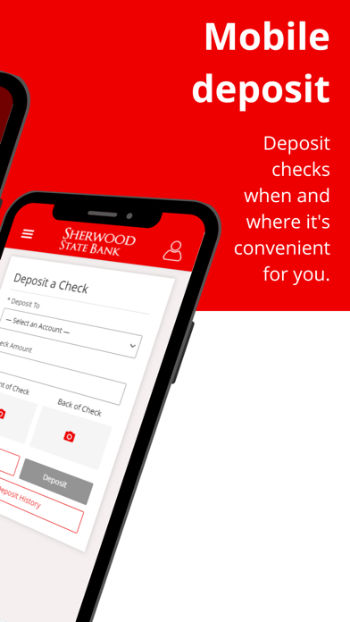 Sherwood State Bank Screenshot