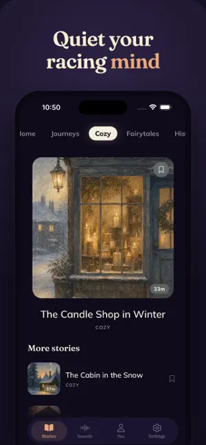 Tonight: Calming Sleep Stories screenshot 2