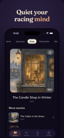 Tonight: Calming Sleep Stories Screenshot 2 of 10