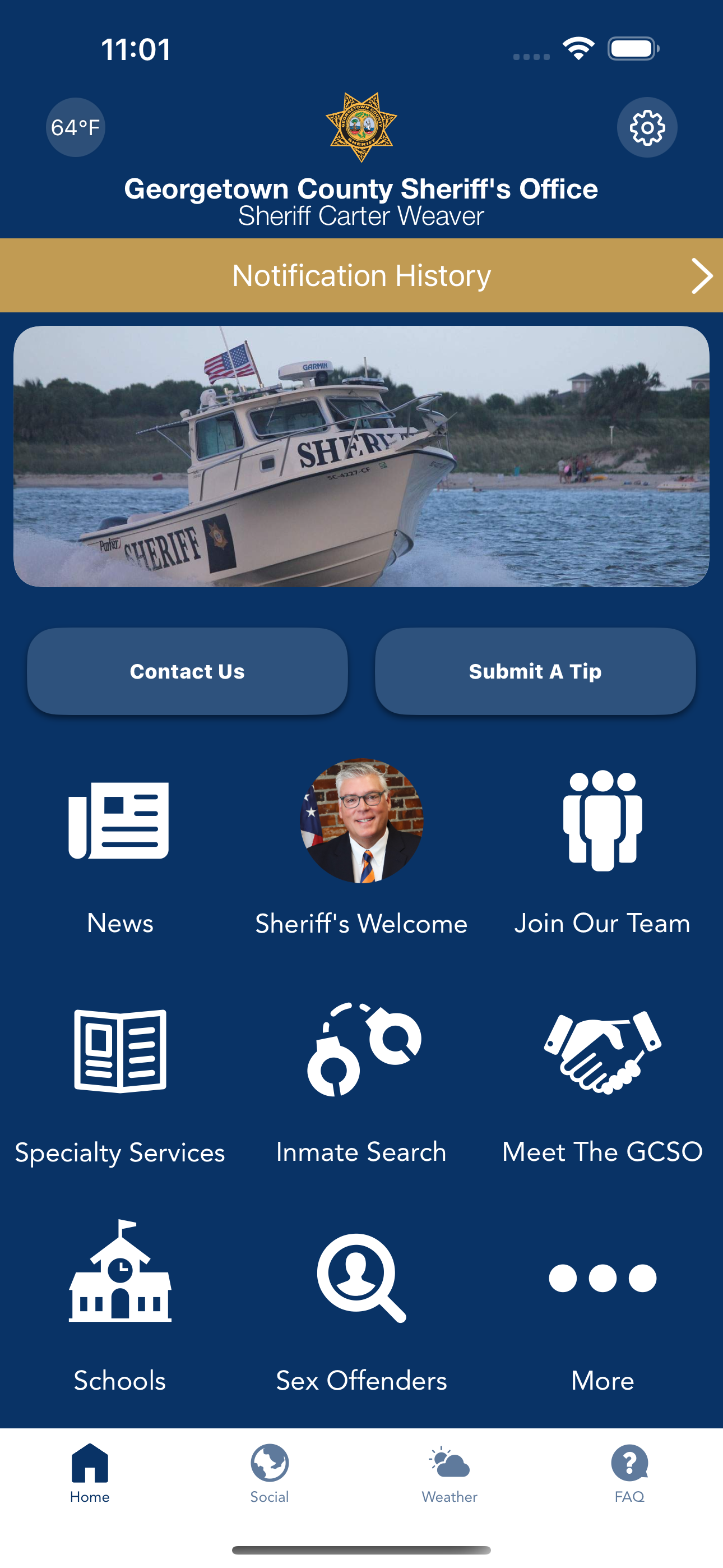 Georgetown County Sheriff SC
