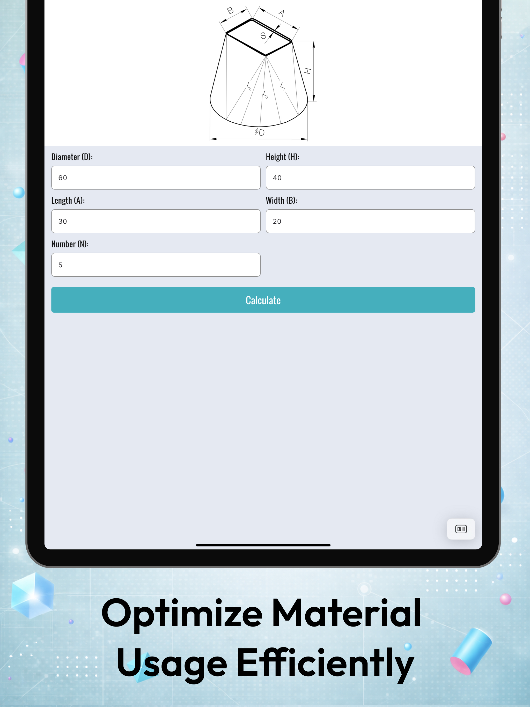 Flat Pattern Bend Calculator