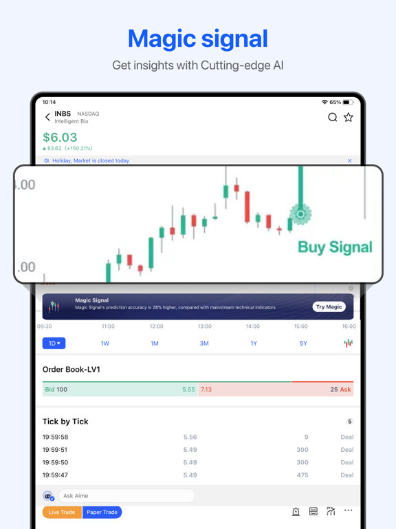 Penny Stocks Screener: Screens iPad screenshot 6 - Finance app