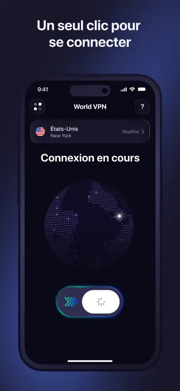 World VPN: Rapide & Sécurisé screenshot 4 of 4