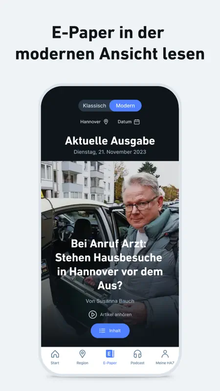 HAZ - Nachrichten und Podcast screenshot 4 of 10
