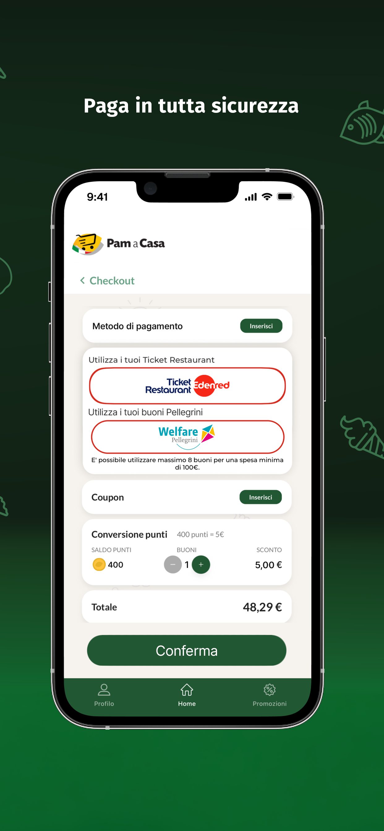 Pam a Casa – Spesa online