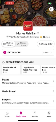 Marius Fish Bar Screenshot 2 of 4