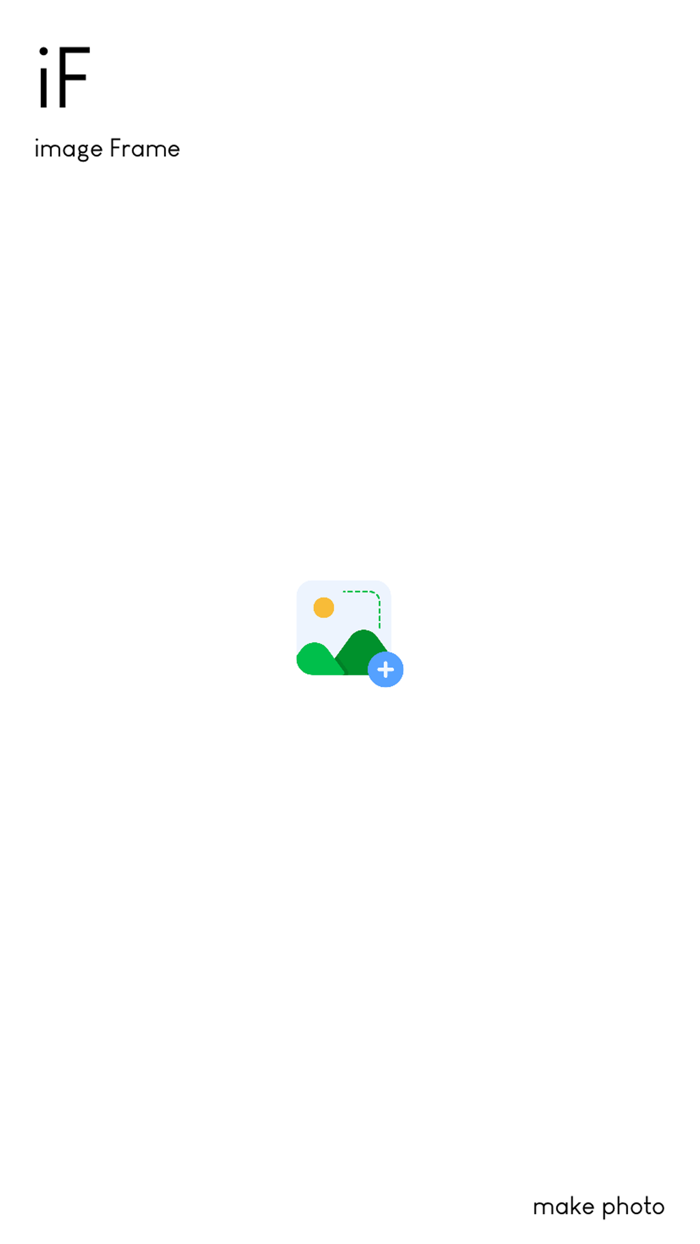 iF - image frame, photo frame