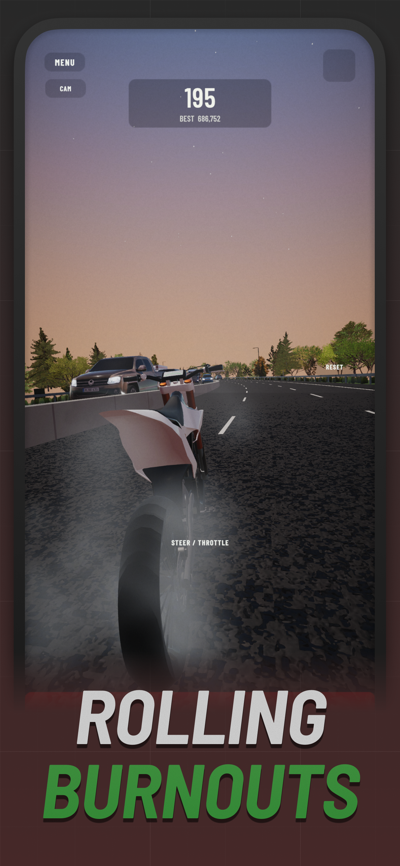 Wheelie Run screenshot 5