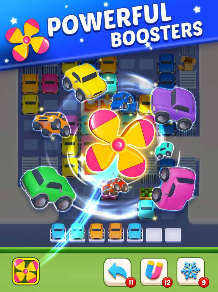 Triple Car Jam 3D Car parking