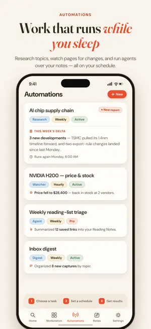 Chunk: AI Research Assistant screenshot 3