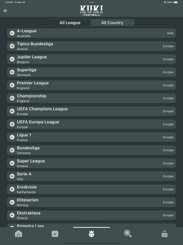 KUKI Football iPad screenshot 5