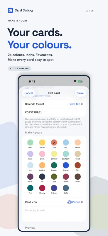Card Cubby: Loyalty Wallet screenshot 3 of 5