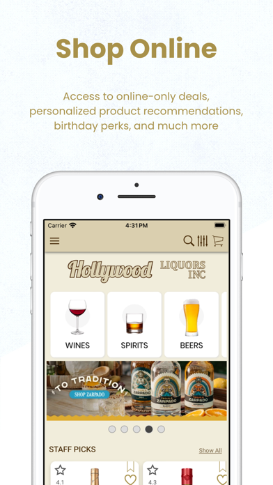 Hollywood Liquors Inc Screenshot