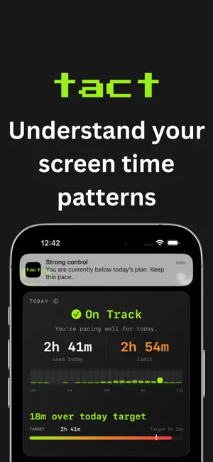 Tact: Screen Time Insights screenshot 4