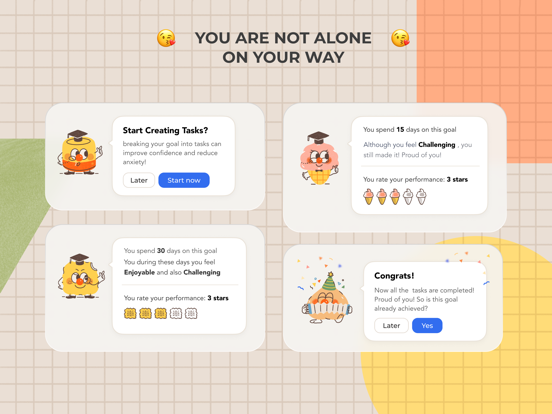 CanGoal: Goal tracker iPad screenshot 5 - Productivity app