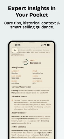 Antique Identifier: Curator Screenshot 4 of 4