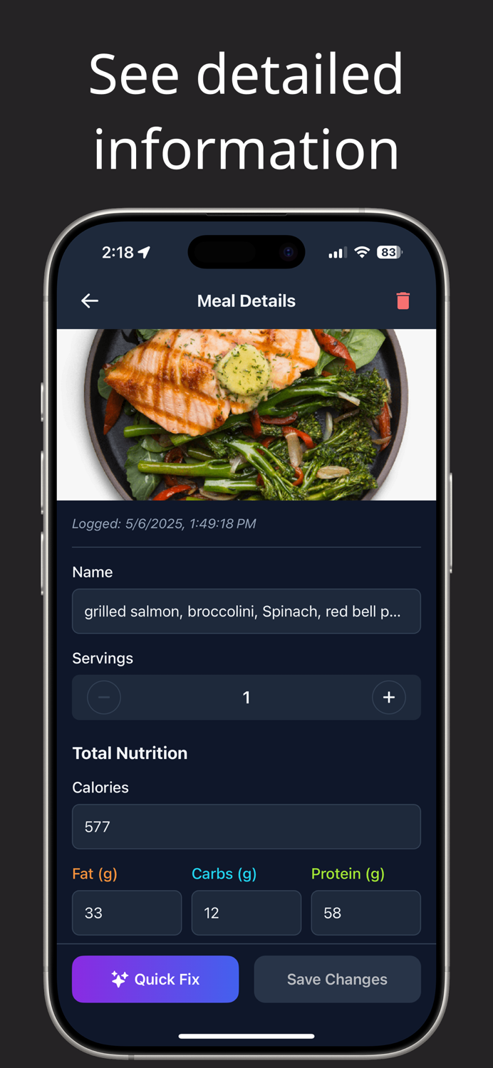 Daily - Calorie Tracker