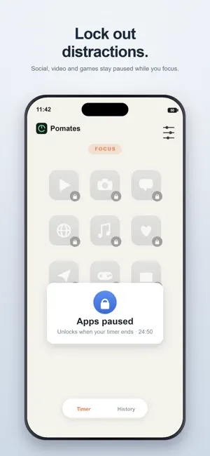 Pomates: Pomodoro Focus Timer screenshot 2