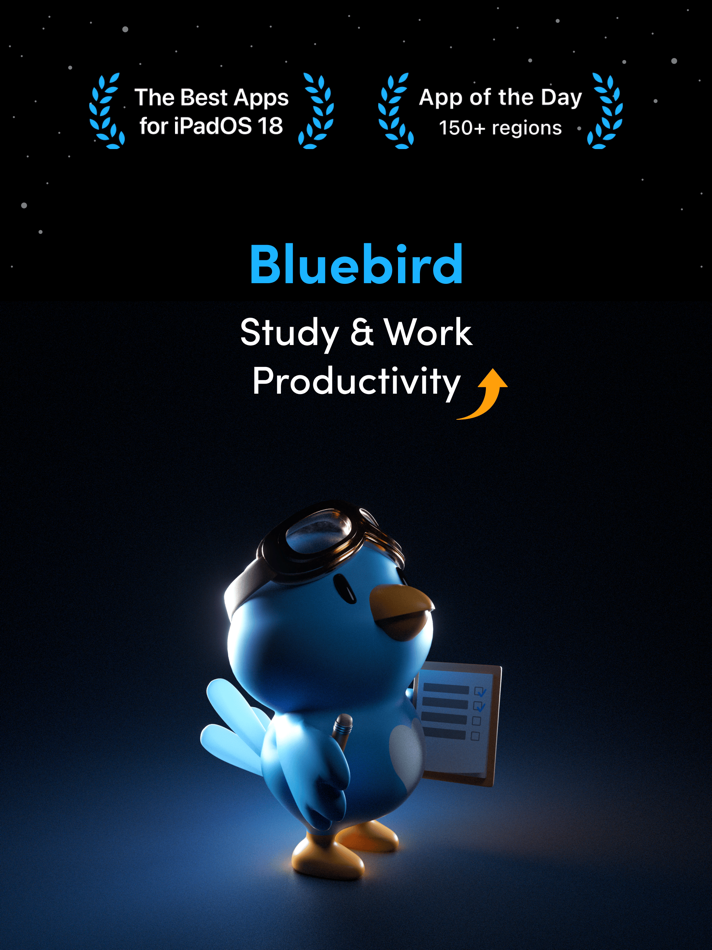 #4. Bluebird Focus Timer (macOS) 由: Cub & Pup