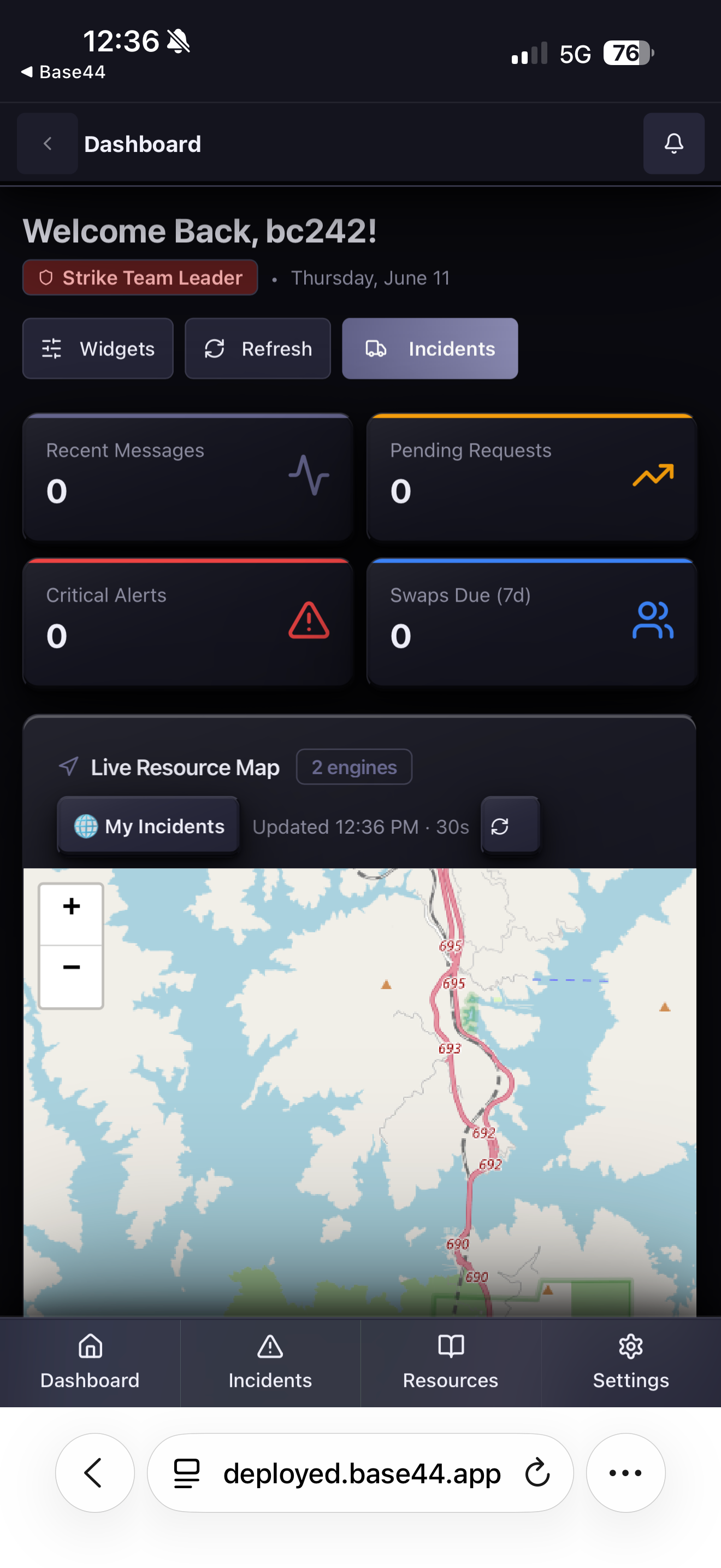 Deployed screenshot 3