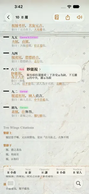 Zhouyi I Ching Oracle screenshot 3