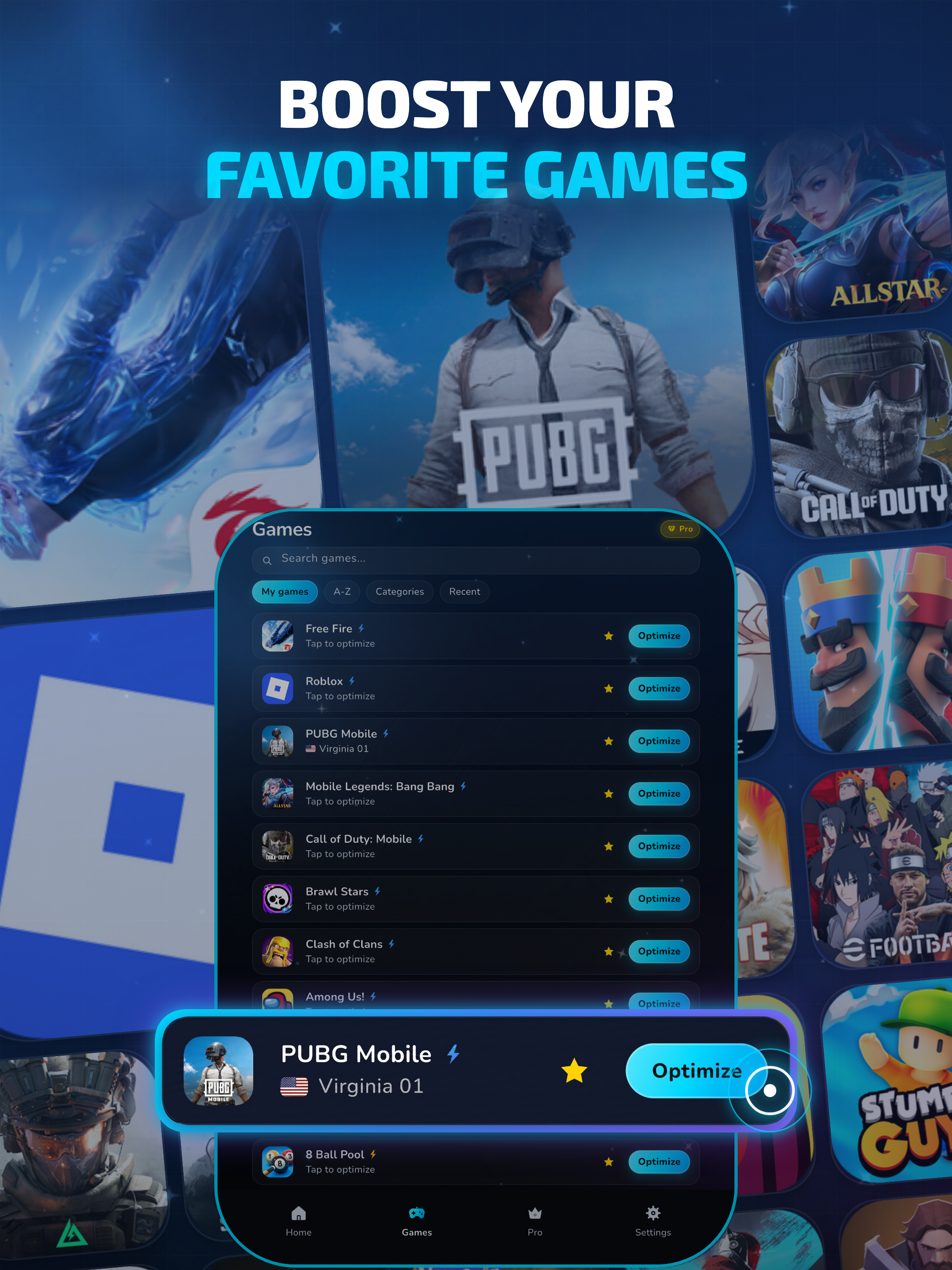 LagX: Lower Lag Game Booster screenshot 10