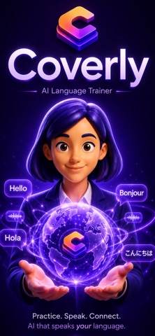 Coverly - AI Language Trainer Screenshot 1 of 9