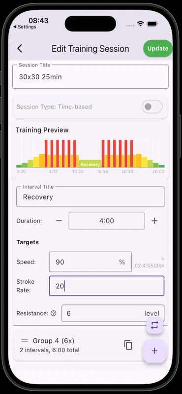 RowerTrain screenshot 6 of 8