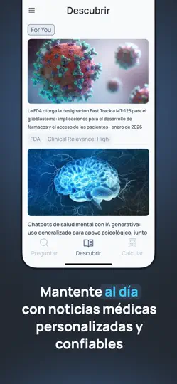 Captura de pantalla de Vera Health: IA Para Médicos en iPhone 4
