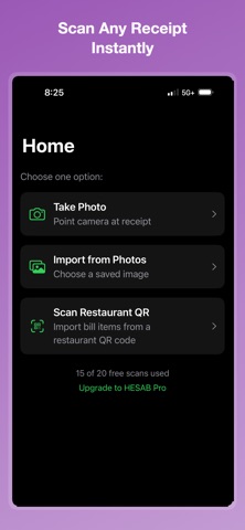 Bill Splitter - HesabApp Screenshot 1 of 5