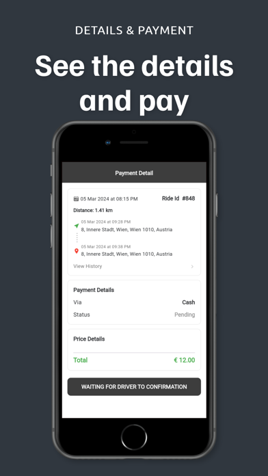 EOS Taxi Screenshot