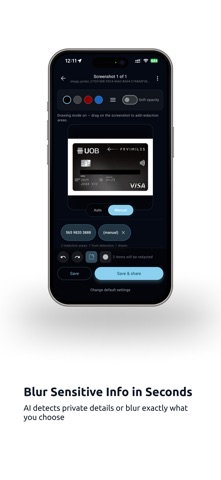 MaskShot — Clean Screenshots Before You Share screenshot 2