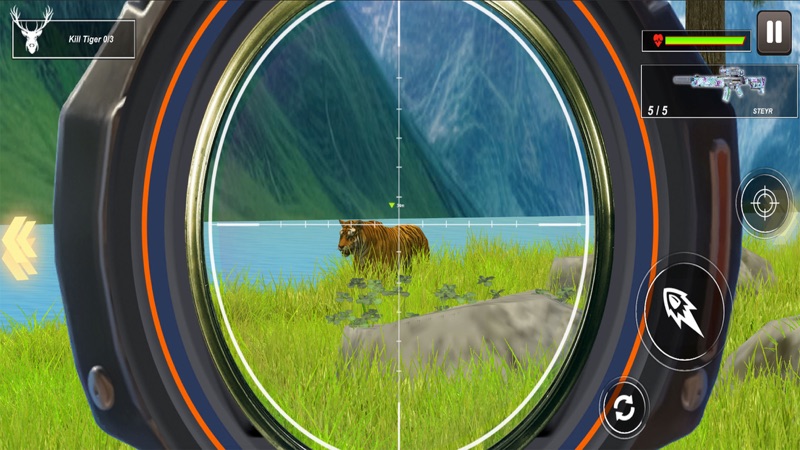 アーチェリー ハンター スナイパーゲーム - 銃で撃つゲーム screenshot 2