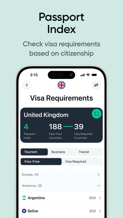 Flamingo – Tax & Visa Tracker Screenshot