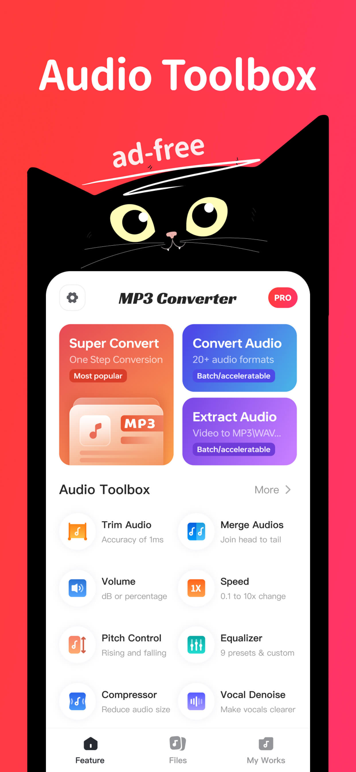 MP3 Converter - video2mp3 screenshot 1