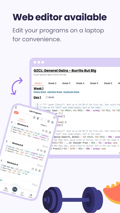 Liftosaur screenshot-5