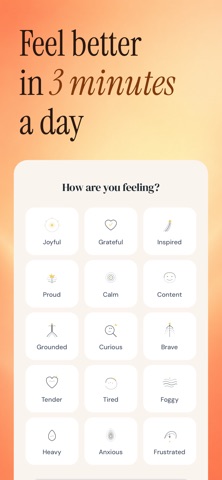 Joy: AI Mood Tracker & Journal iPhone screenshot