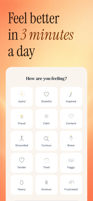 Joy: AI Mood Tracker & Journal Screenshot 1 of 3