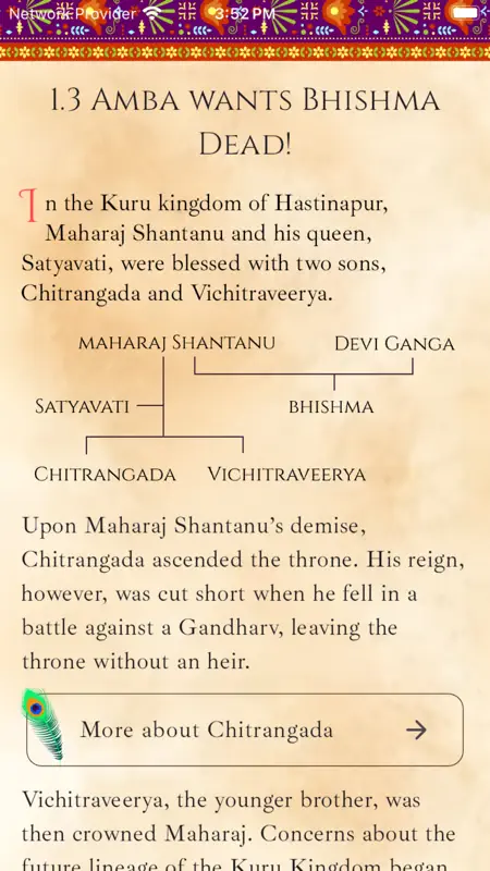 Epic Mahabharata : Story app screenshot 4 of 4