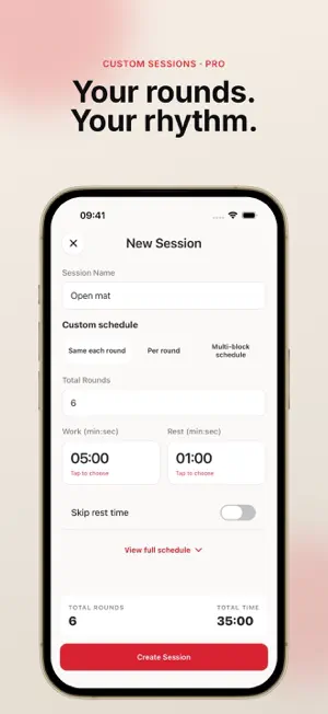 BJJ Stopwatch screenshot 2