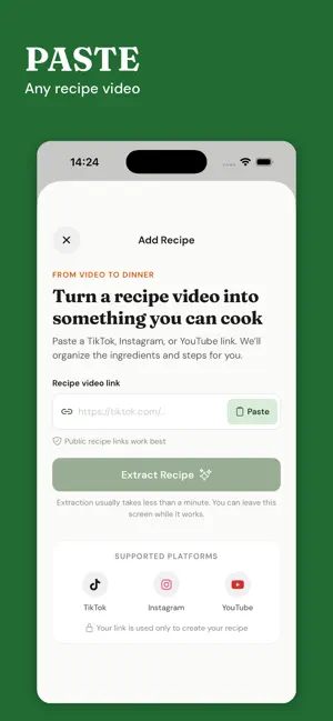 MiseSnag: Recipe Grocery List screenshot 1