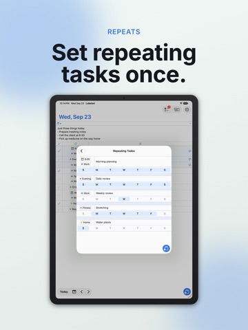 Labeled: To Do List & Planner iPad screenshot