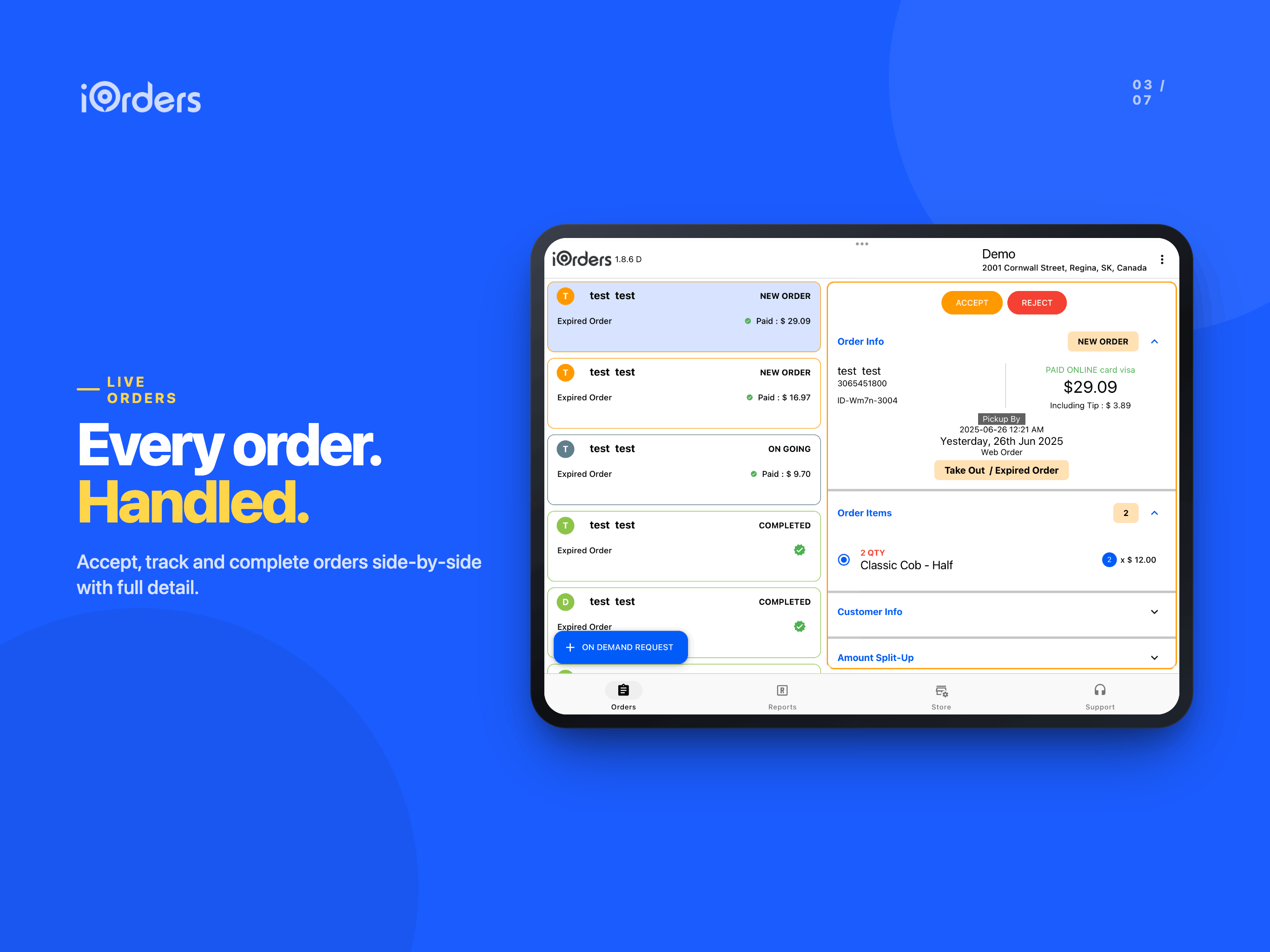 iOrders Restaurant Admin screenshot 10