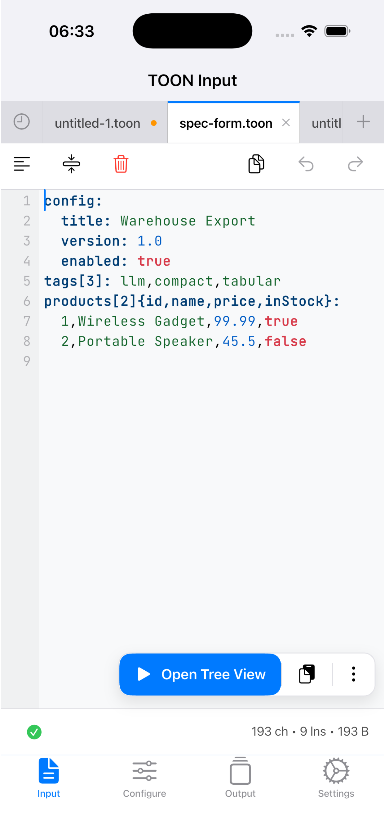 TOON Tools