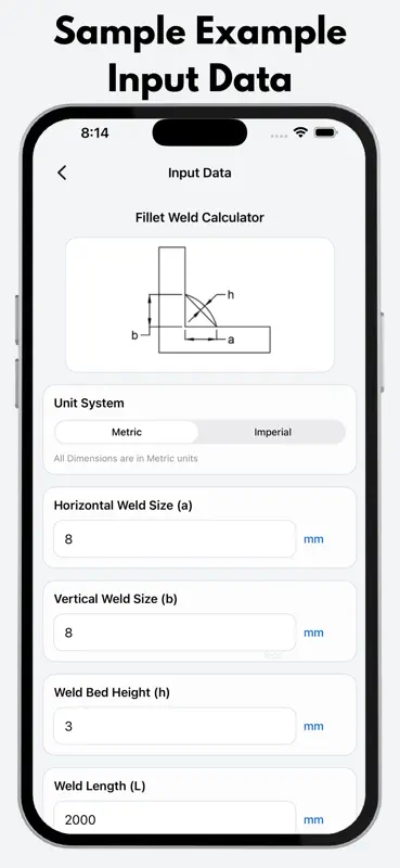 Welding Weight Calculator Pro screenshot 9 of 10