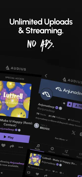 Audius Music: Screenshot 2 von 7