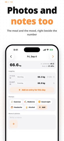Weight Calendar: Weight Loss screenshot 8