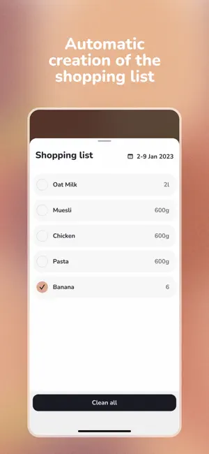My diet by Nutribook screenshot 1