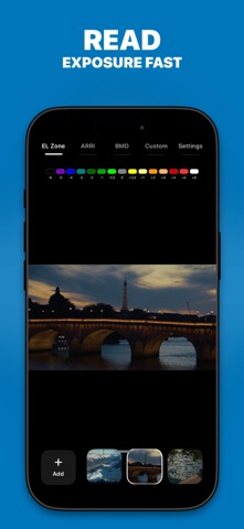 False Color Viewer iPhone screenshot