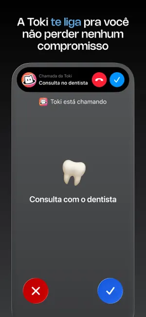 Toki: Agenda e Tarefas com IA iPhone screenshot 5